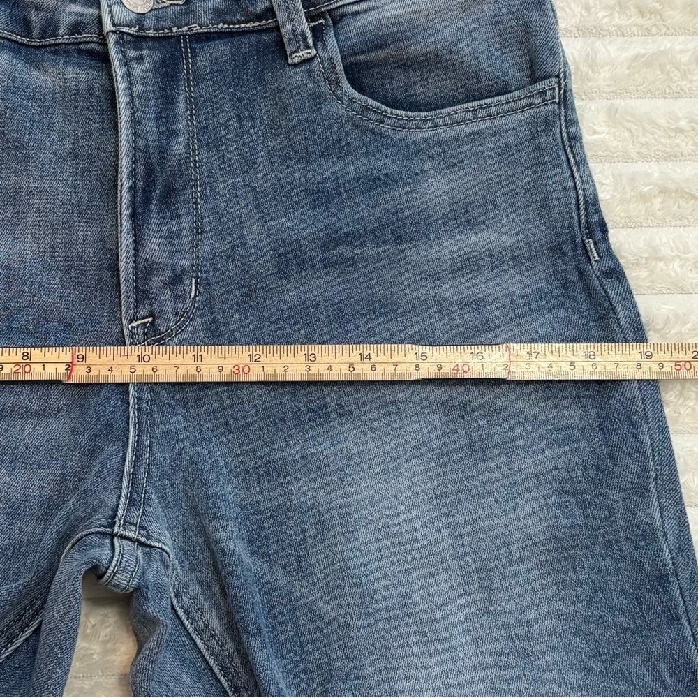 VERVET Belle Flare Jeans High Rise Size 30 Stretch Denim - Picture 8 of 11